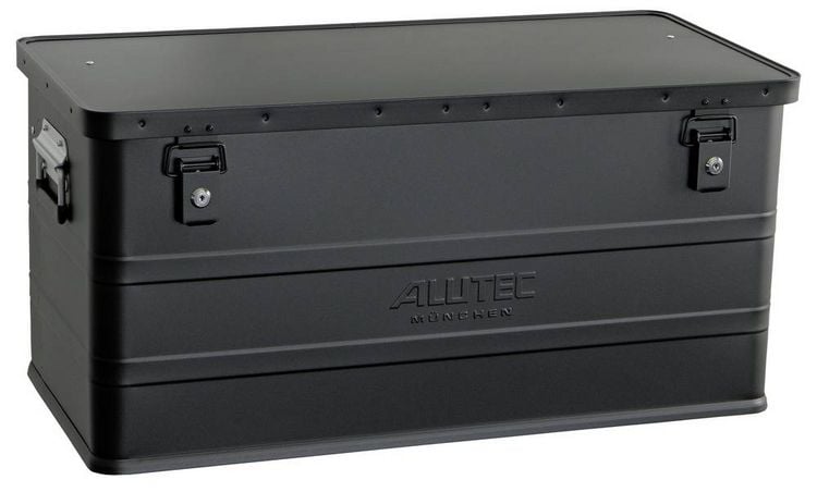 Produktbild: Alutec CLASSIC 11093Black Transportkiste Aluminium (L x B x H) 775 x 385 x 375mm