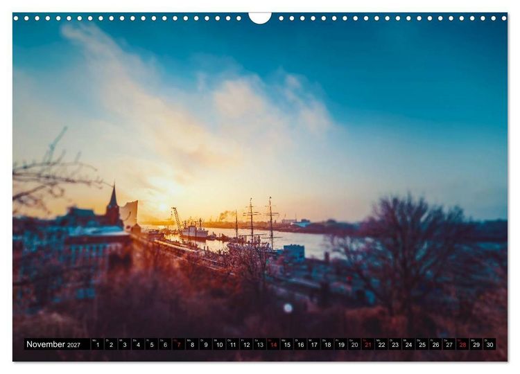 Produktbild: Hamburg - die sch&ouml;nste Stadt der Welt (Wandkalender 2027 DIN A3 quer), CALVENDO Monatskalender
