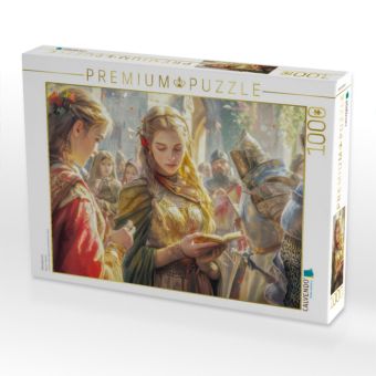 Produktbild: CALVENDO Puzzle Mittelalterlich | 1000 Teile Lege-Gr&ouml;&szlig;e 64x48cm Foto-Puzzle f&uuml;r gl&uuml;ckliche Stunden