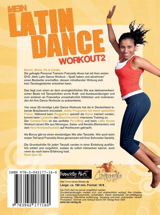 Produktbild: Mein Latin Dance Workout 2 - Bauch, Beine, Po & Cardio [2 DVDs]