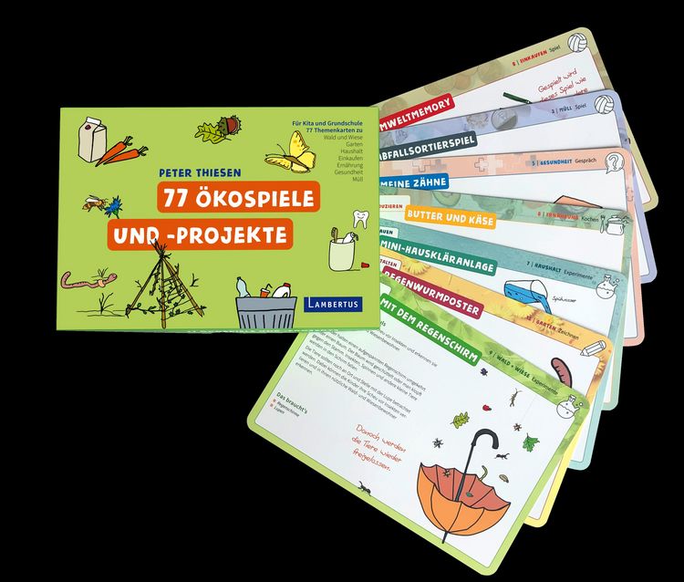 Produktbild: 77 &Ouml;ko-Spiele und -Projekte f&uuml;r Kita und Grundschule