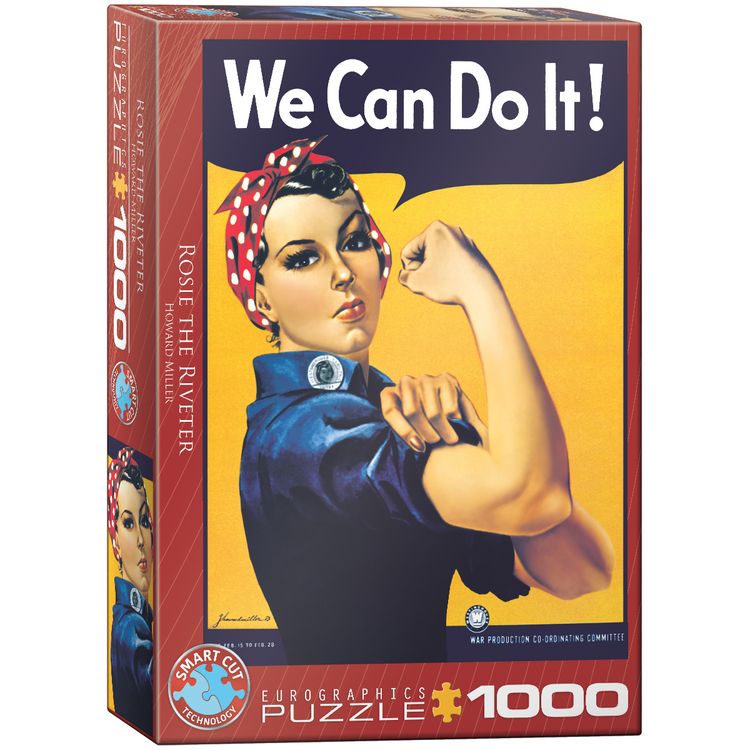 Produktbild: Puzzle 1000 Teile - Rosie the Riveter