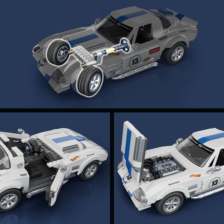 Produktbild: Mattel Brick Shop HW ELITE SERIES CORVETTE