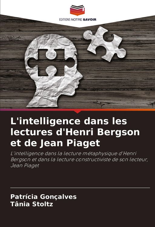 Produktbild: L'intelligence dans les lectures d'Henri Bergson et de Jean Piaget