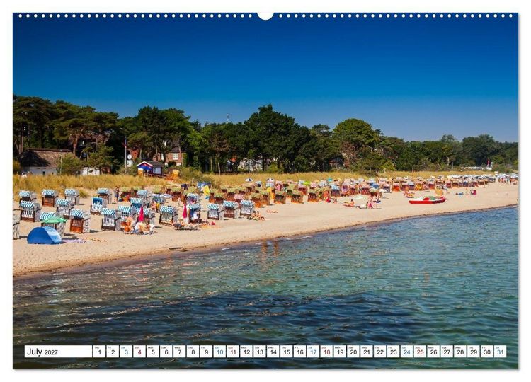 Produktbild: Baltic Coast of Germany (Wall Calendar 2027 DIN A2 landscape), CALVENDO 12 Month Wall Calendar