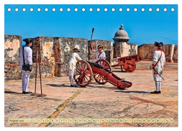Produktbild: Reise in die Karibik - von den Bahamas bis Aruba (Tischkalender 2026 DIN A5 quer), CALVENDO Monatskalender