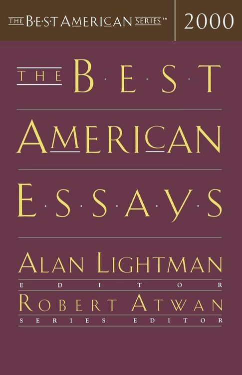 Produktbild: The Best American Essays 2000