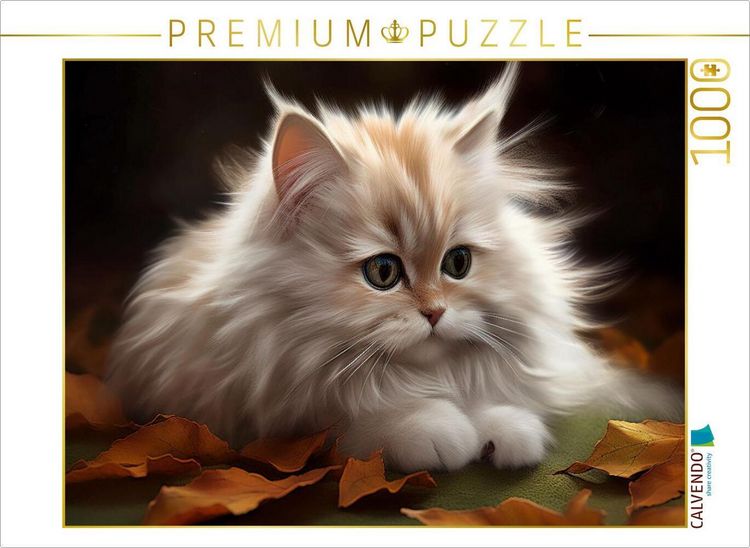 Produktbild: CALVENDO Puzzle Ein Motiv aus dem Kalender Zauberhafte Fluffies | 1000 Teile Lege-Gr&ouml;&szlig;e 64x48cm Foto-Puzzle f&uuml;r gl&uuml;ckliche Stunden