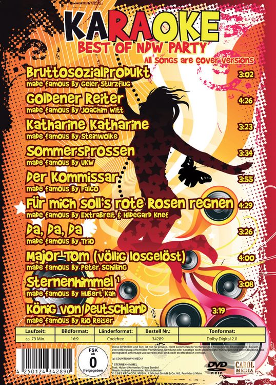 Produktbild: Karaoke - Best Of NDW Party