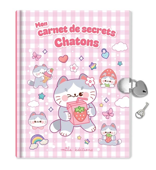 Produktbild: Mon Carnet de Secrets Chatons: Un Journal Intime Avec un Cadenas en