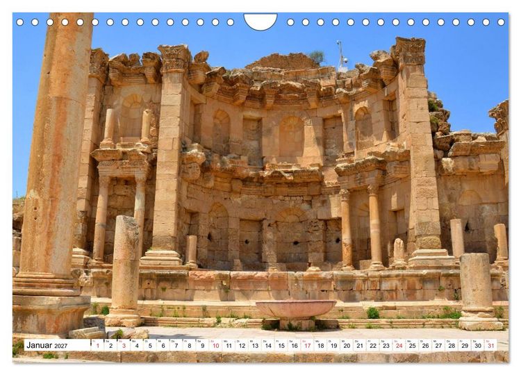 Produktbild: JORDANIEN, Faszination Nahost (Wandkalender 2027 DIN A4 quer), CALVENDO Monatskalender