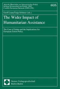 Produktbild: The Wider Impact of Humanitarian Assistance