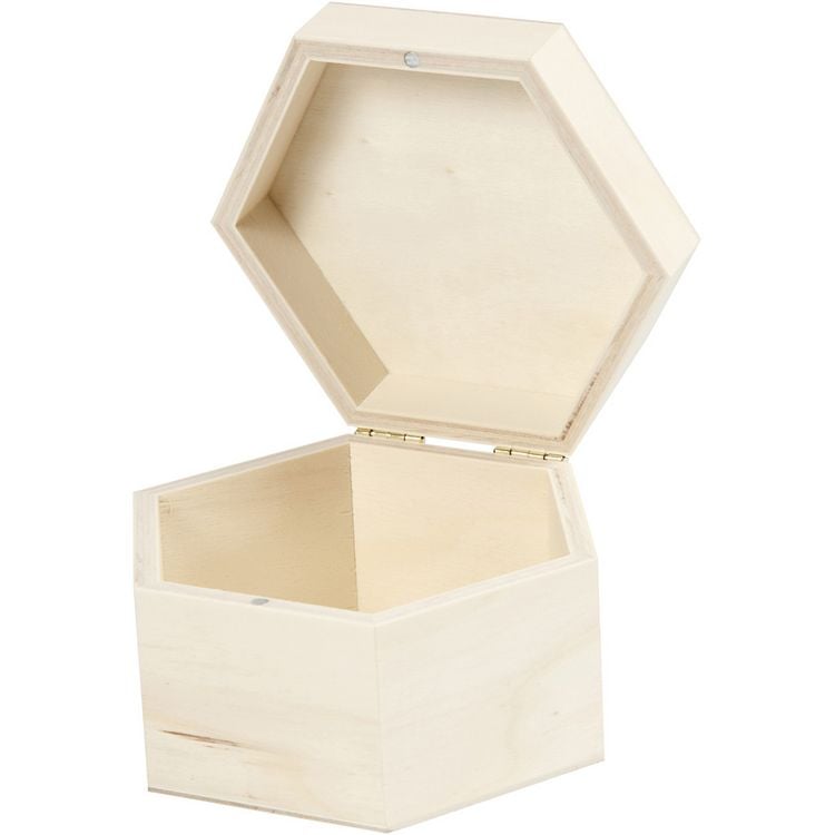 Produktbild: Creativ Company Holzkiste, Gr&ouml;&szlig;e 12x7 cm, 1 Stk