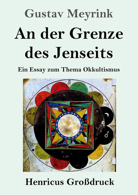 Produktbild: An der Grenze des Jenseits (Gro&szlig;druck)