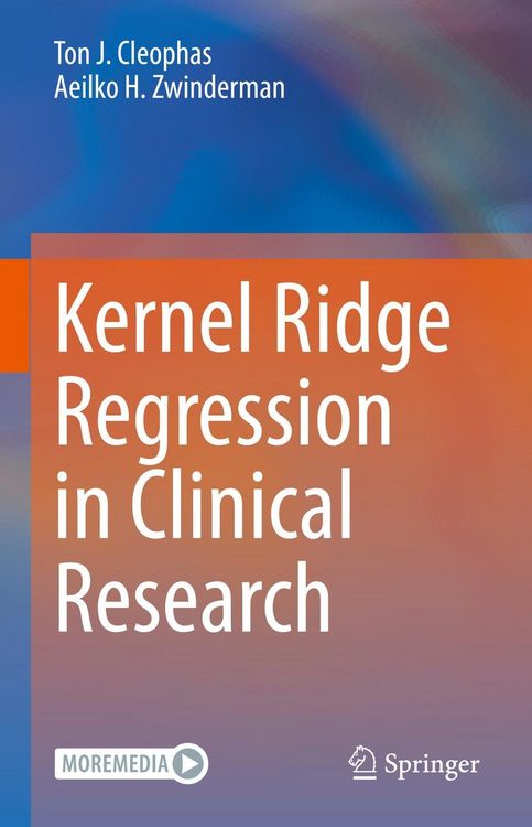 Produktbild: Kernel Ridge Regression in Clinical Research