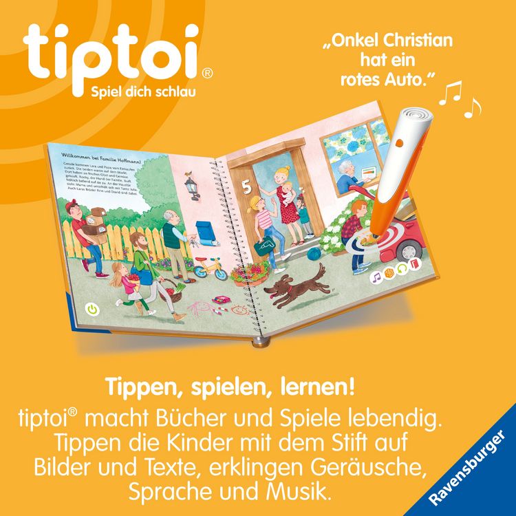 Produktbild: tiptoi&reg; Mein W&ouml;rter-Bilderbuch - Unser Zuhause
