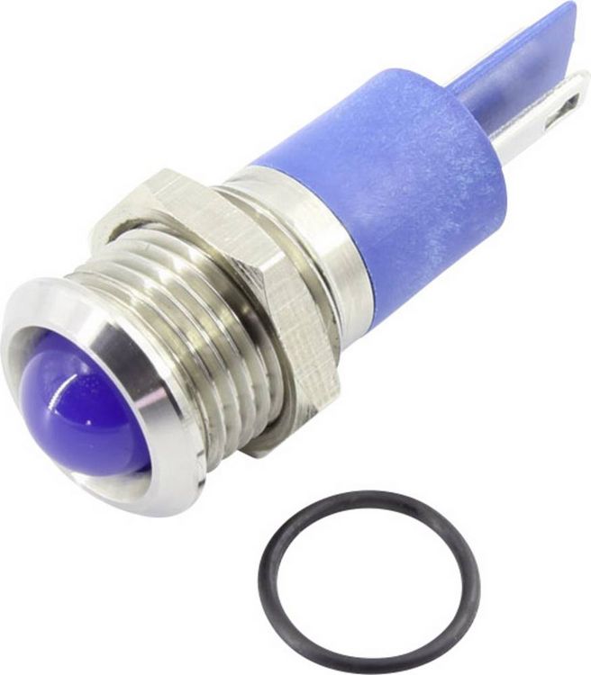 Produktbild: TRU COMPONENTS 1605979 LED-Signalleuchte Blau 24V DC/AC 60 mcd