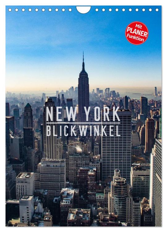 Produktbild: New York - Blickwinkel (Wandkalender 2026 DIN A4 hoch), CALVENDO Monatskalender