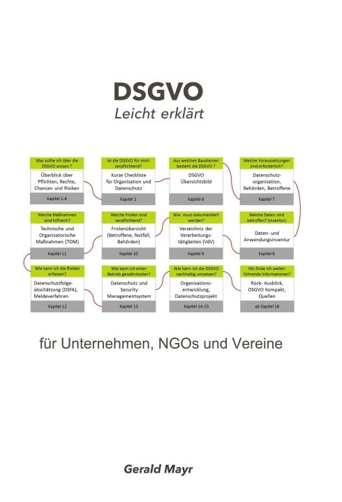 Produktbild: DSGVO leicht erkl&auml;rt