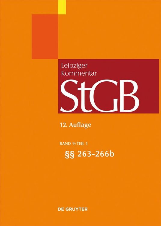 Produktbild: &sect;&sect; 263-266b
