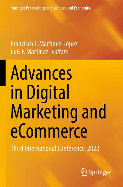 Produktbild: Advances in Digital Marketing and eCommerce