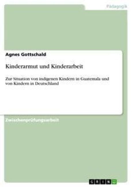 Produktbild: Kinderarmut und Kinderarbeit
