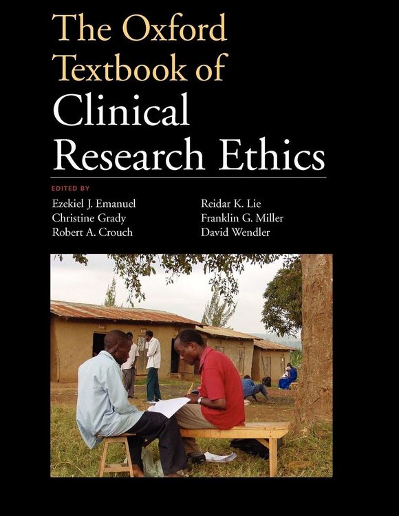 Produktbild: The Oxford Textbook of Clinical Research Ethics