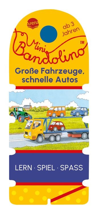 Produktbild: Arena Verlag - Mini Bandolino – Große Fahrzeuge, schnelle Autos