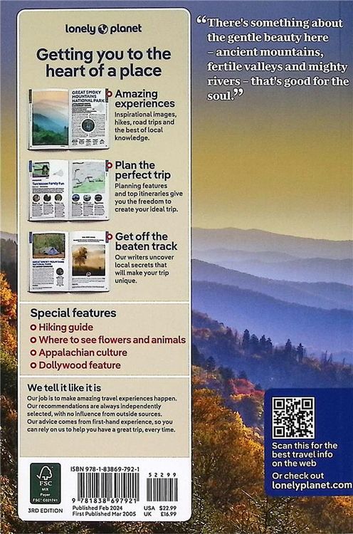 Produktbild: Lonely Planet Great Smoky Mountains National Park