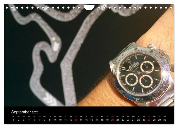 Produktbild: Armbanduhren reisen um die Welt (Wandkalender 2026 DIN A4 quer), CALVENDO Monatskalender