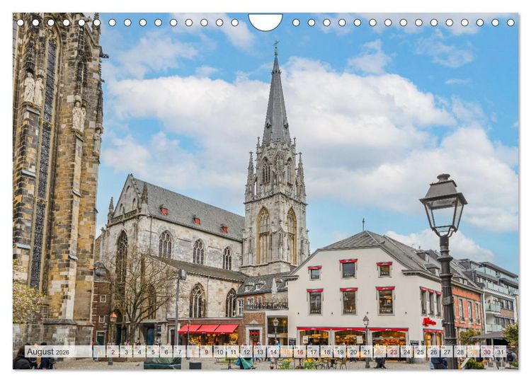 Produktbild: Aachen Impressionen (Wandkalender 2026 DIN A4 quer), CALVENDO Monatskalender