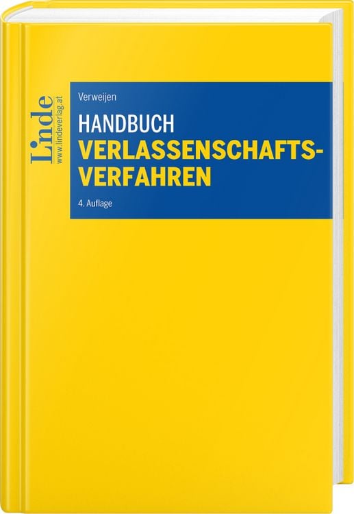 Produktbild: Handbuch Verlassenschaftsverfahren