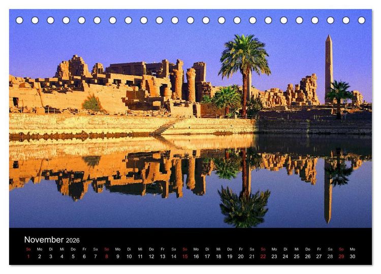 Produktbild: &Auml;gypten (Tischkalender 2026 DIN A5 quer), CALVENDO Monatskalender