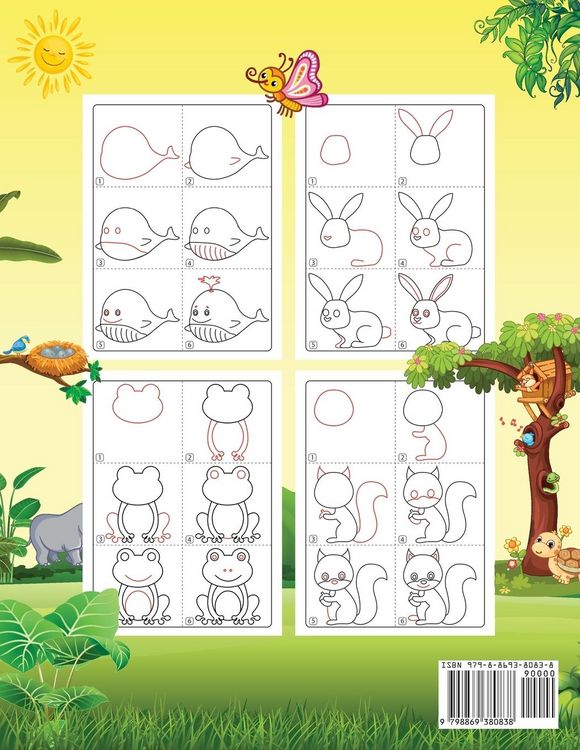 Produktbild: How to Draw Animals for Kids