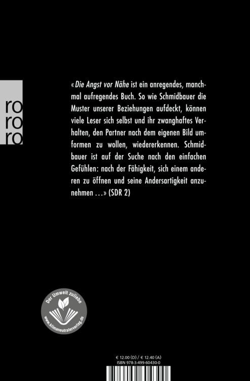 Produktbild: Die Angst vor N&auml;he
