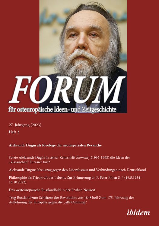 Produktbild: Forum f&uuml;r osteurop&auml;ische Ideen- und Zeitgeschichte