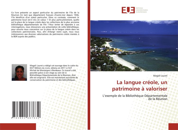 Produktbild: La langue cr&eacute;ole, un patrimoine &agrave; valoriser