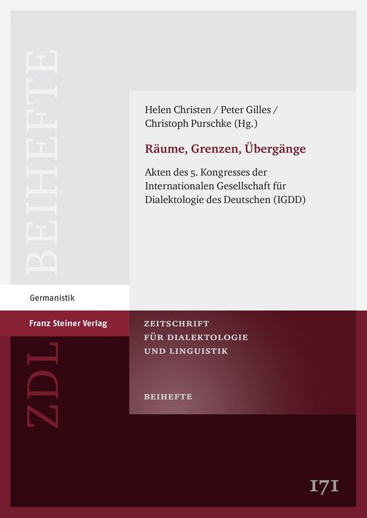 Produktbild: R&auml;ume, Grenzen, &Uuml;berg&auml;nge