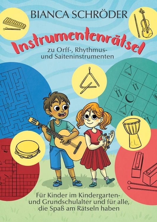 Produktbild: Instrumentenr&auml;tsel zu Orff-, Rhythmus- und Saiteninstrumenten
