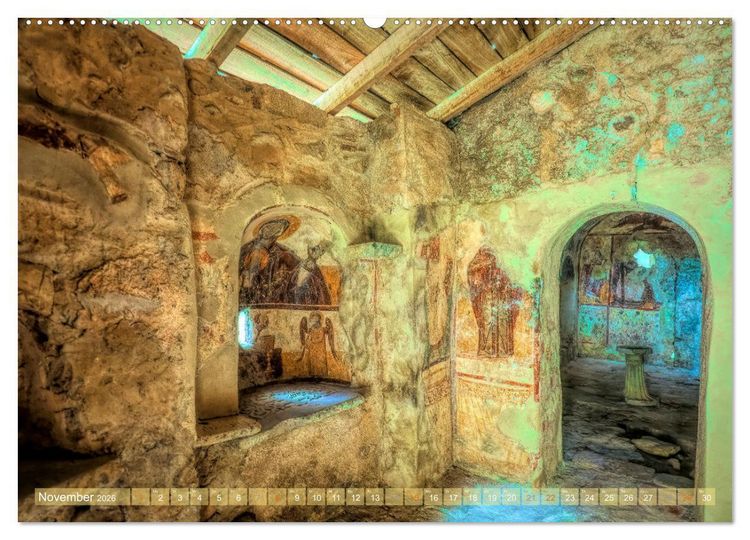 Produktbild: Peleponnes, traumhafte Halbinsel Griechenlands (hochwertiger Premium Wandkalender 2026 DIN A2 quer), Kunstdruck in Hochglanz