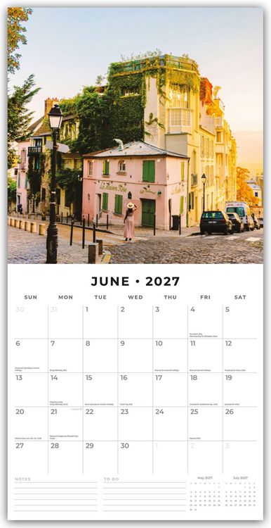 Produktbild: Paris 2027 &ndash; 16-Monatskalender