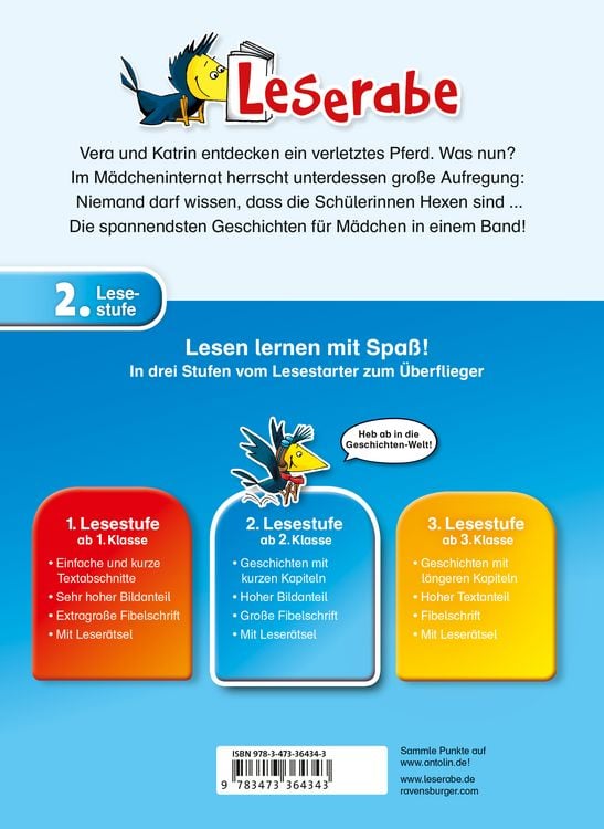 Produktbild: Leserabe Sonderausgaben - Erstlesegeschichten f&uuml;r M&auml;dchen in der 2. Klasse