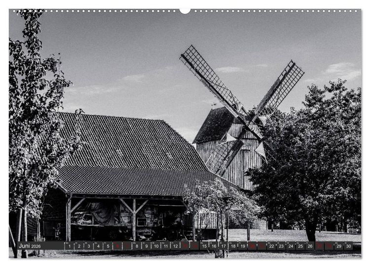 Produktbild: Ein Blick auf Nienburg an der Weser (hochwertiger Premium Wandkalender 2026 DIN A2 quer), Kunstdruck in Hochglanz
