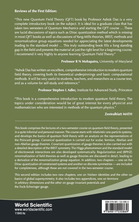 Produktbild: Lect Quant Field Theory (2nd Ed)