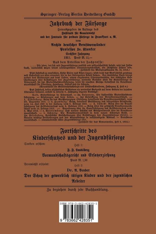 Produktbild: Die unehelichen M&uuml;ndel in Pastor Pfeiffers Berufsvormundschaft in Berlin