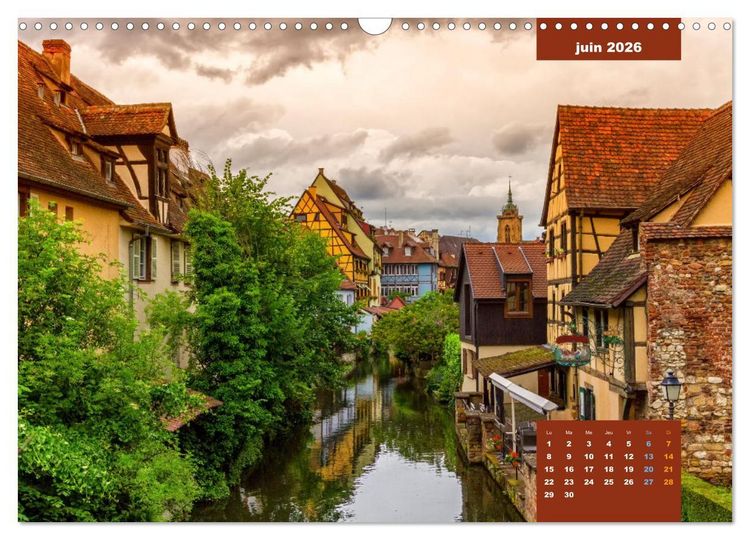 Produktbild: Colmar en Couleurs (Calendrier mural 2026 DIN A3 vertical), CALVENDO calendrier mensuel
