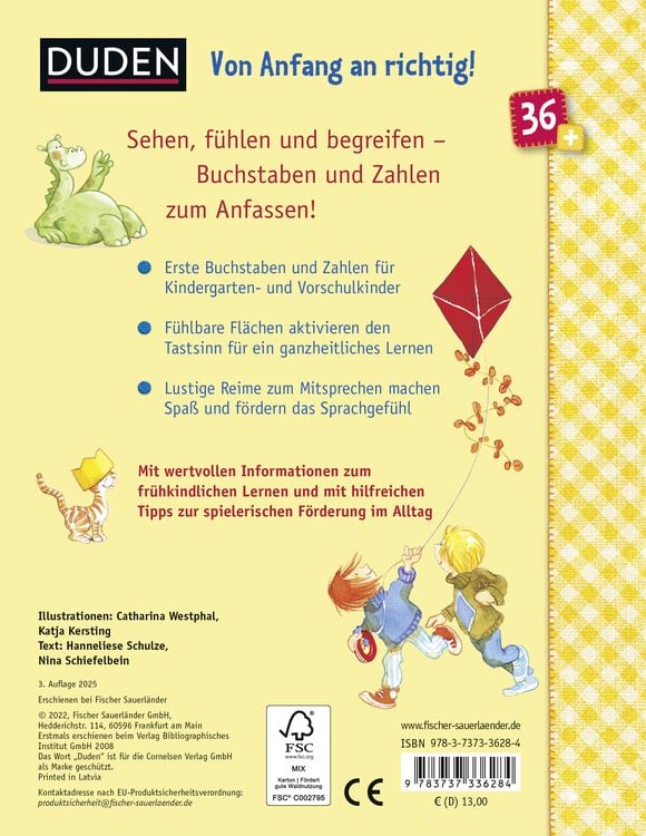 Produktbild: Duden 36+: A bis Z und 1 bis 10