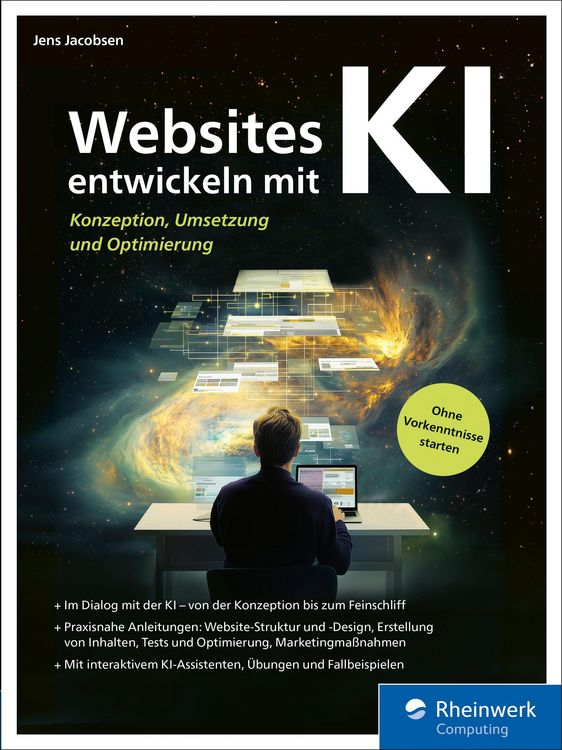 Produktbild: Websites entwickeln mit KI