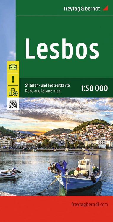 Produktbild: freytag & berndt Stra&szlig;enkarte Lesbos 1:50.000