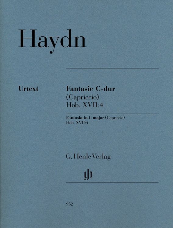 Produktbild: Joseph Haydn - Fantasie C-dur (Capriccio) Hob. XVII:4